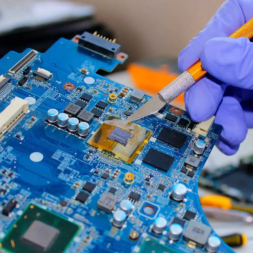Ремонт материнской платы ноутбука