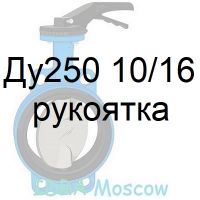 затвор поворотный Ду250 Ру16