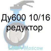 затвор поворотный Ду600 Ру10/16