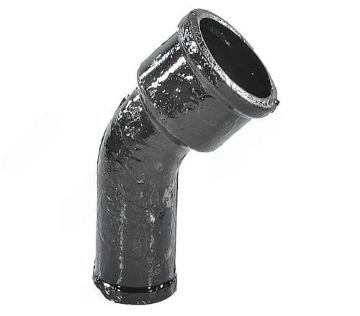 Канализационные фитинги отвод чугунный 135 градусов