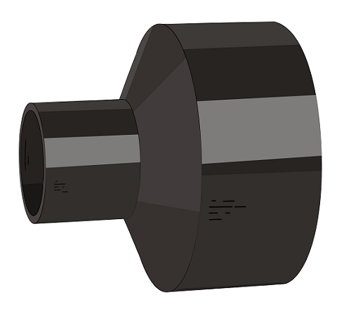 Переход литой ПНД