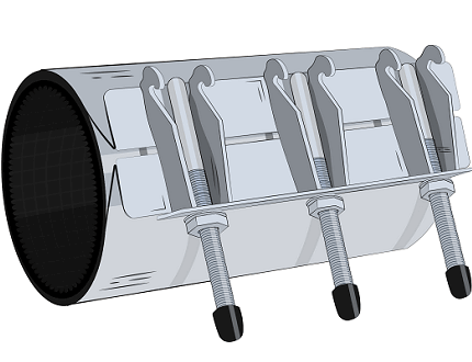 хомут нержавеющий