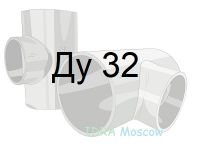 тройник стальной ГОСТ 17376 Ду 32