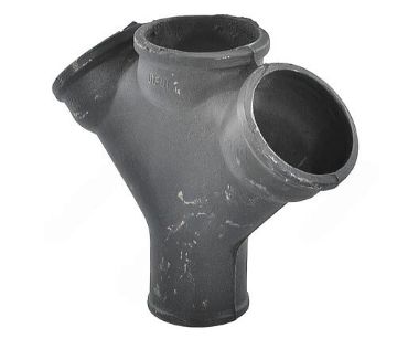 Канализационные фитинги крест чугунный 45 градусов