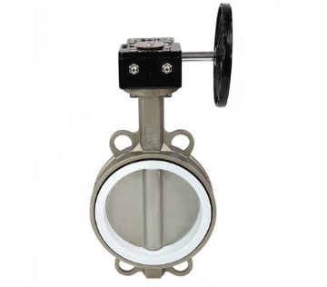 Затвор межфланцевый нержавеющий