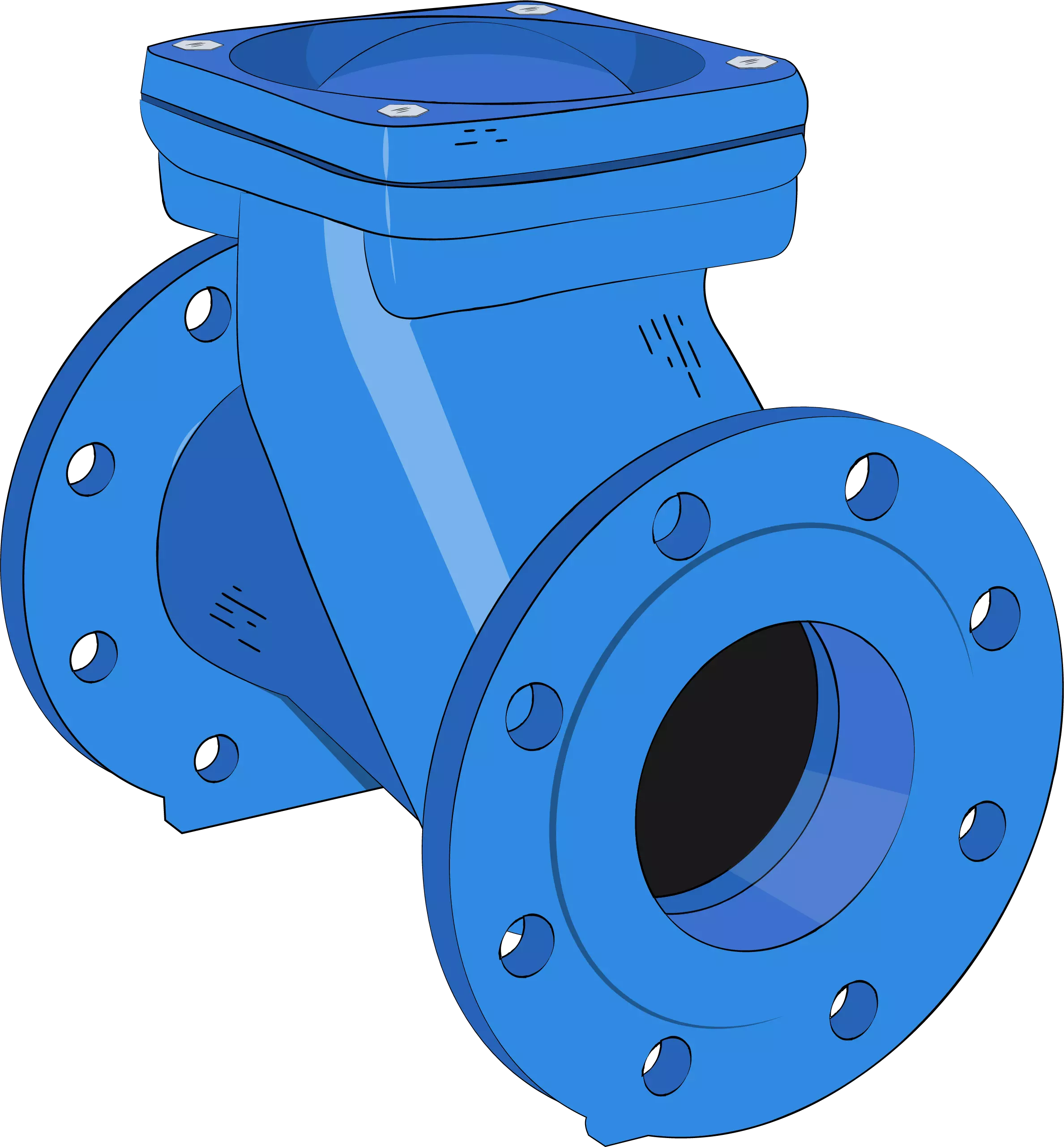 шаровой обратный клапан