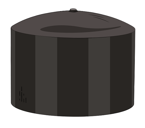 Заглушка литая ПНД