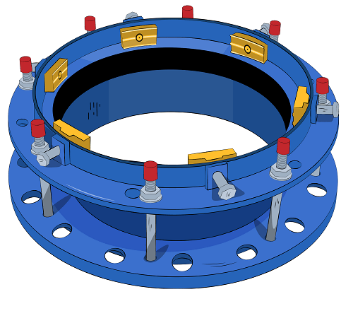 Муфта ПФРК для ПНД труб