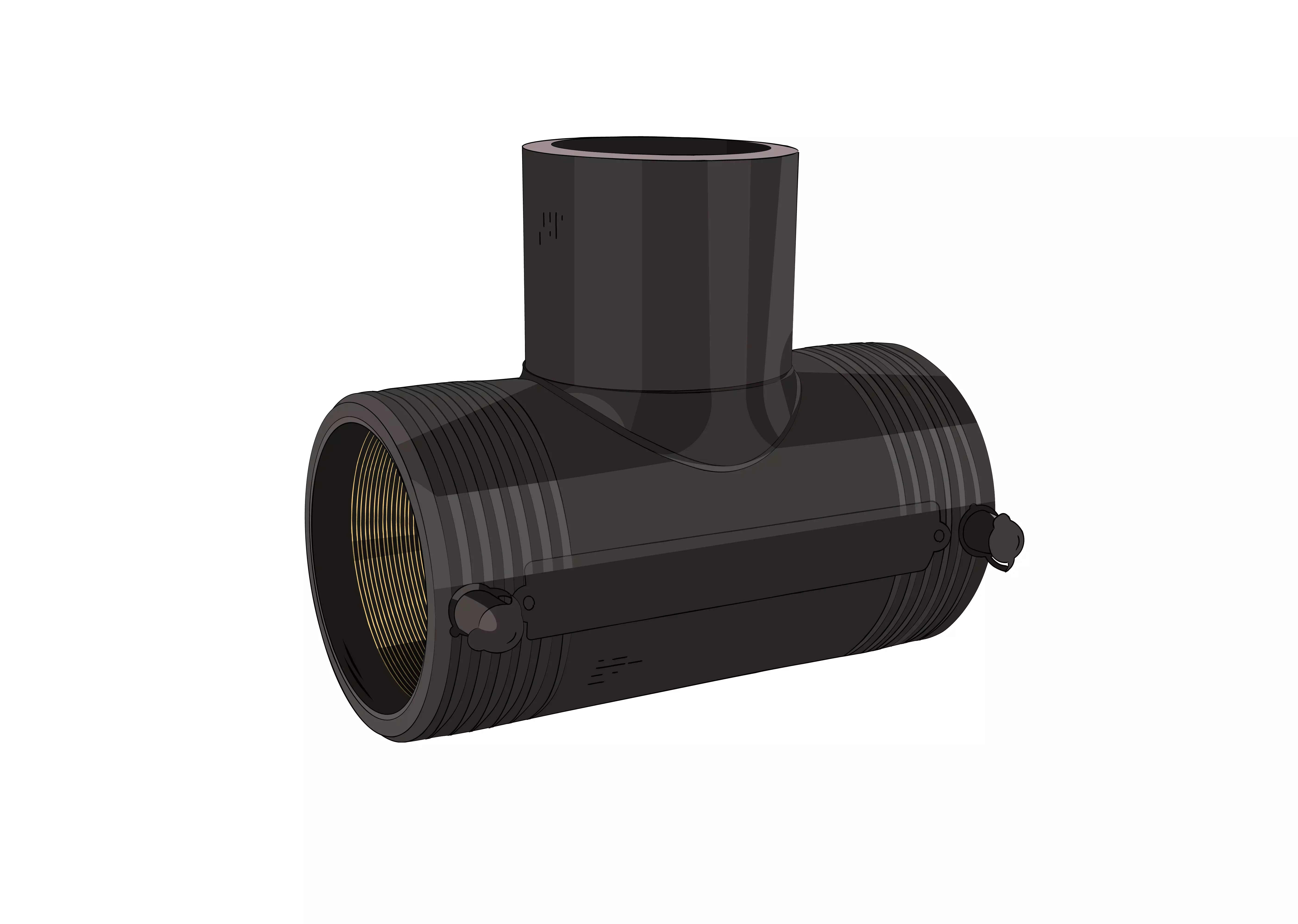 тройник электросварной ПНД