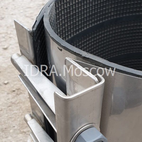 Хомут нержавеющий. Хомут ремонтный нержавеющий от прямого поставщика.