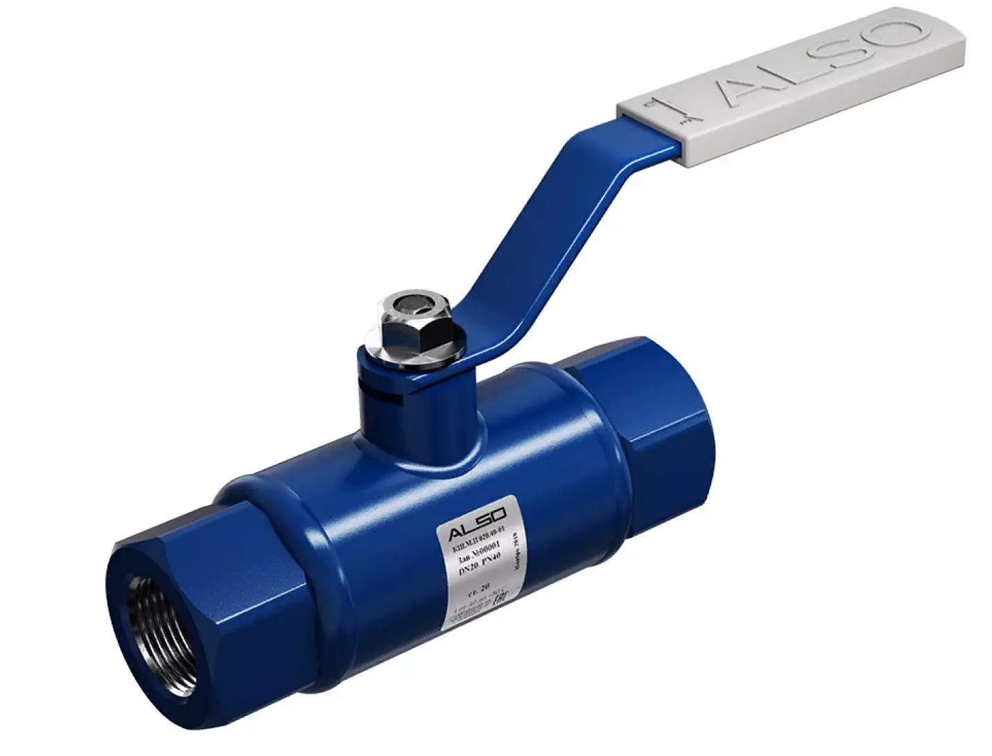 Муфтовый шаровый кран