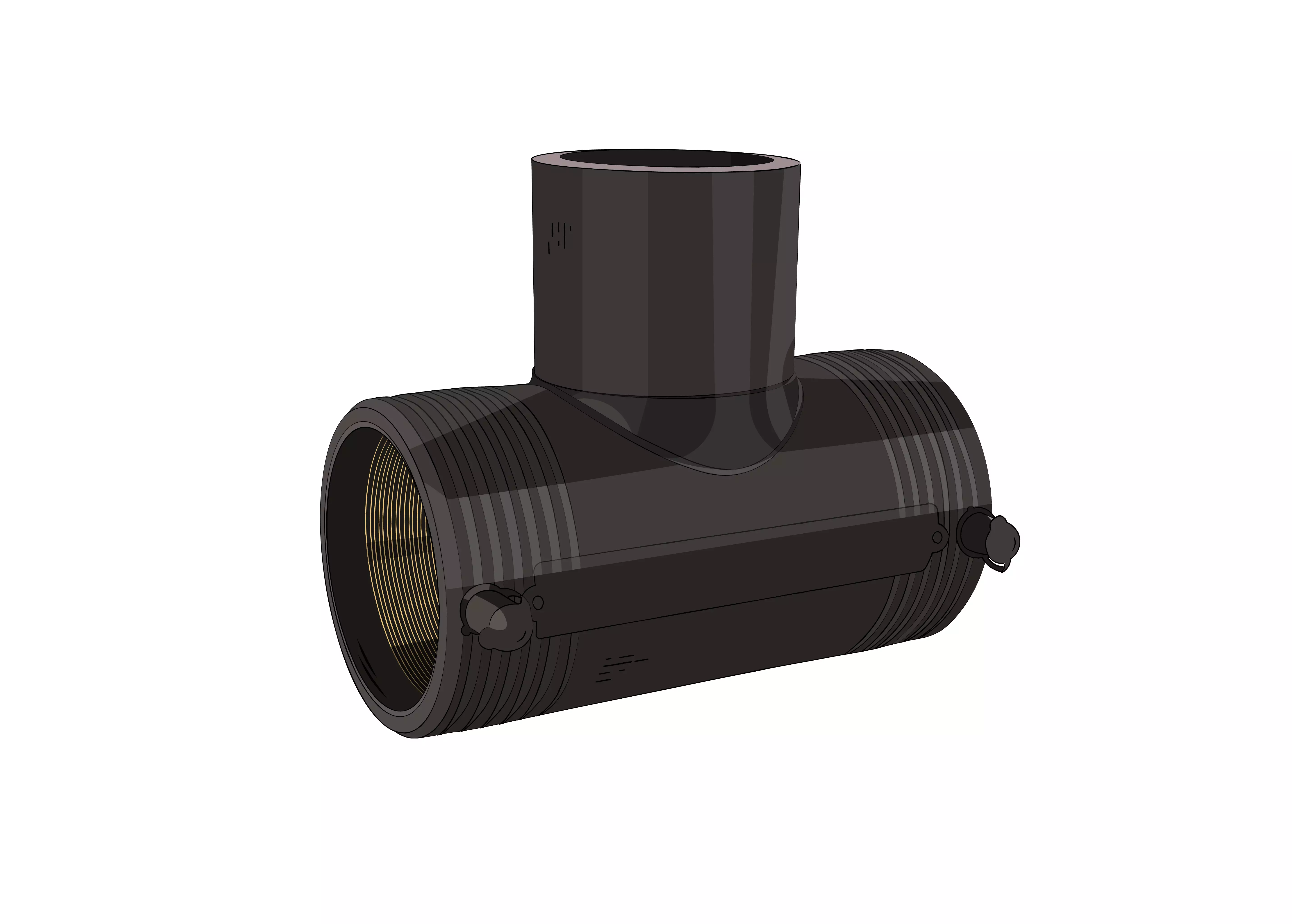 тройник электросварной ПНД