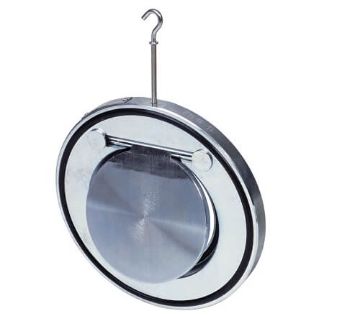 Клапан обратный одностворчатый