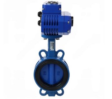 Затвор межфланцевый с электроприводом