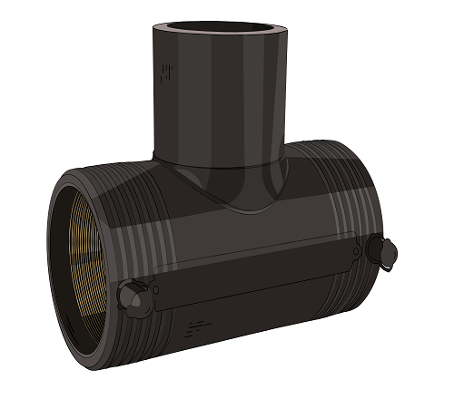 Тройник электросварной ПНД ПЭ