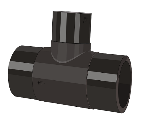 Тройник литой ПНД