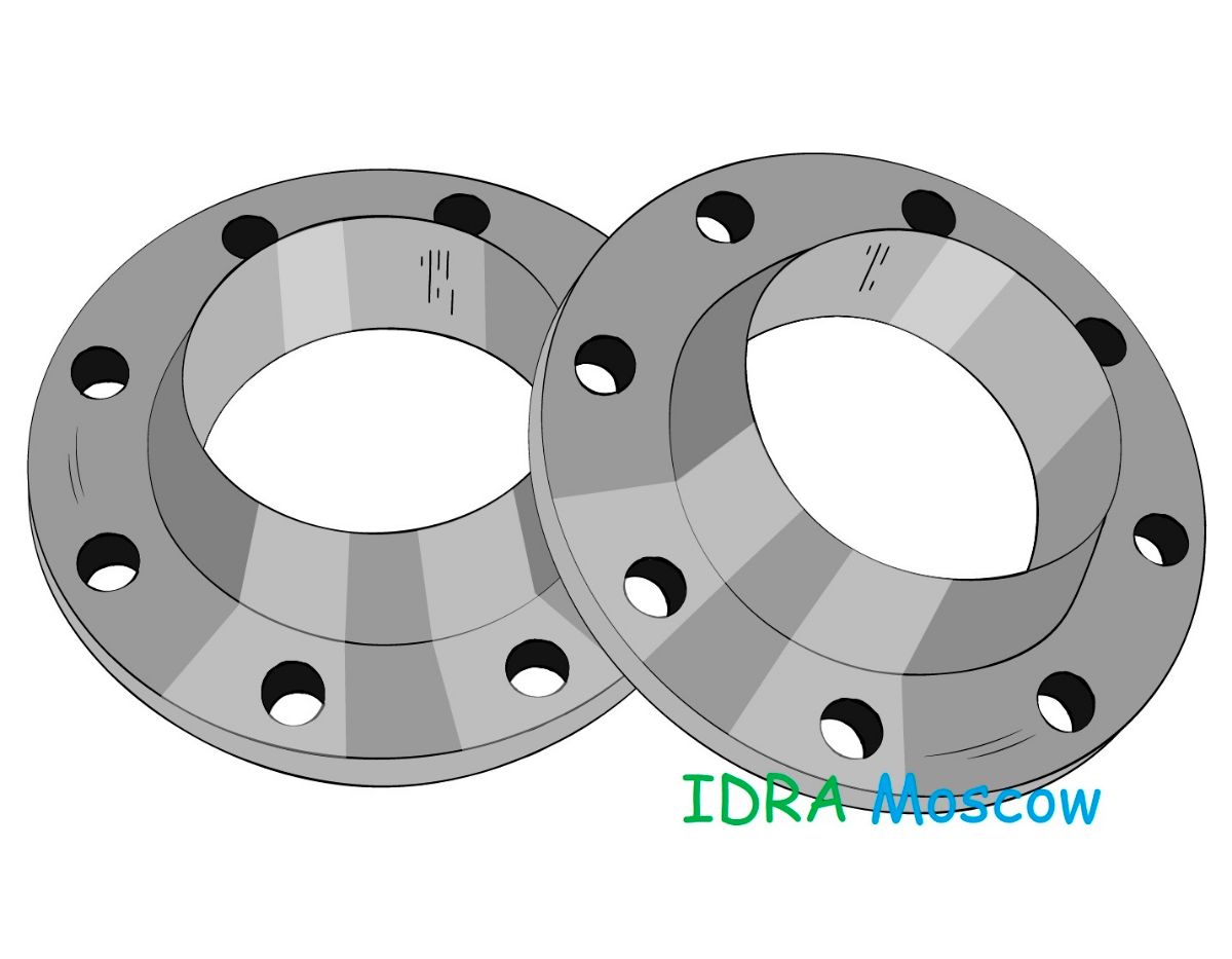 Фланец стальной воротниковый приварной
