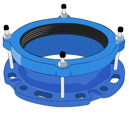 Муфты ПФРК фланцевые