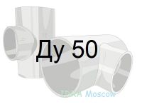 тройник стальной ГОСТ 17376 Ду 50