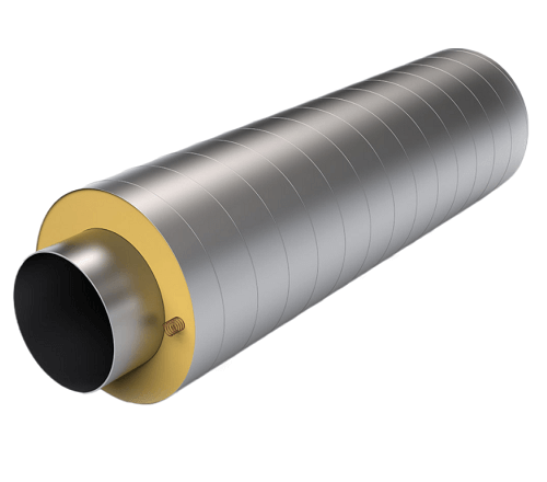 Труба ППУ оцинкованная