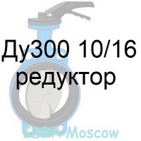 затвор поворотный Ду300 Ру10/16