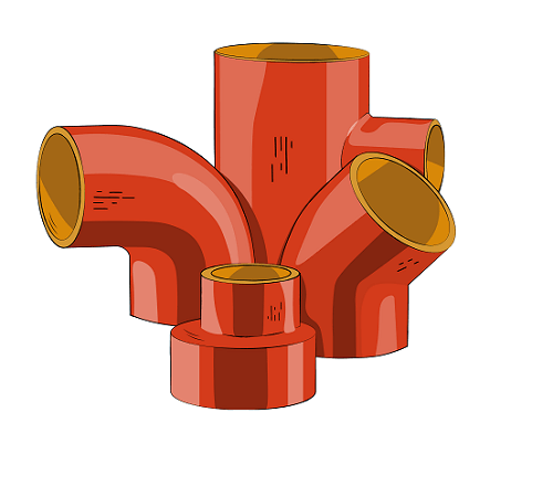 Фитинги для сборки sml труб