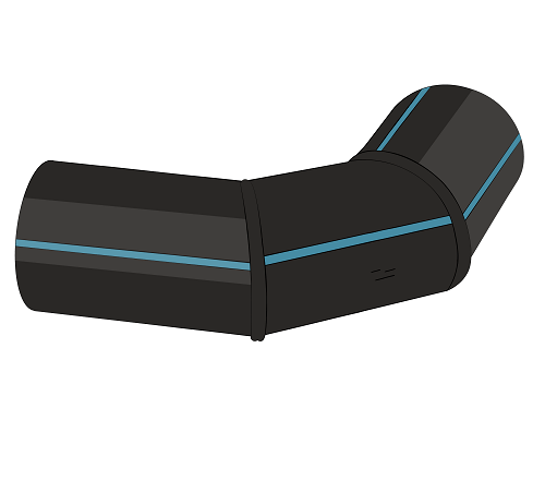 Переход с ПНД трубы