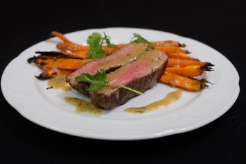 Блюдо с мастер-класса по мясу