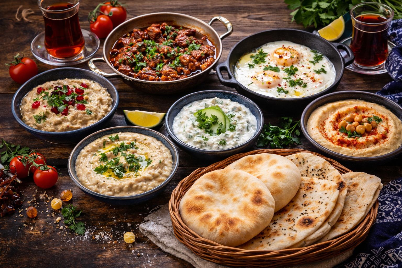 Мастер класс по турецким завтракам