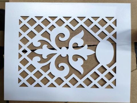 Лазерная резка Казань, Изготовление по чертежам, нестандартное изделие, Вентиляционная решетка, индивидуальный дизайн, лофт изделия