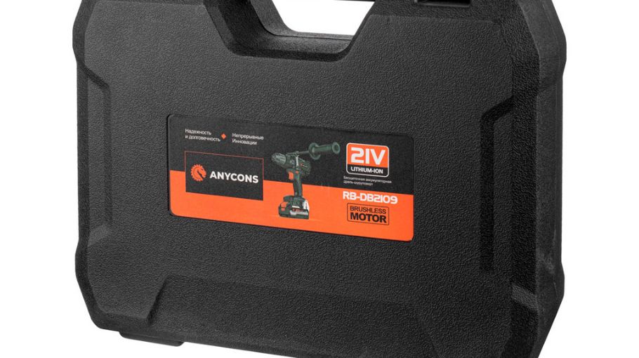 Бесщеточная ударная дрель-шуруповерт Anycons, 150Нм, 21В, AC-ID2109
