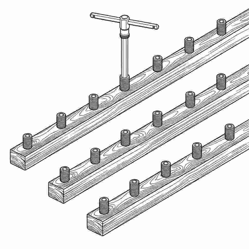 Установка опор