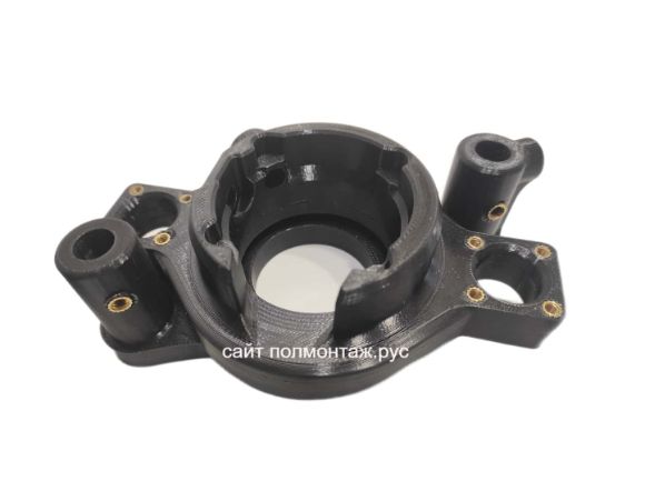 С установленными гайками