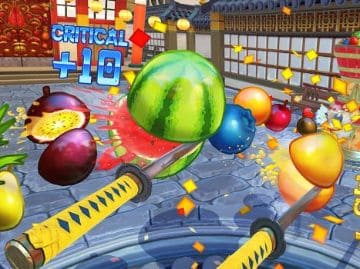 Поиграть в Fruit Ninja в Краснодаре в VR-клубе Станция
