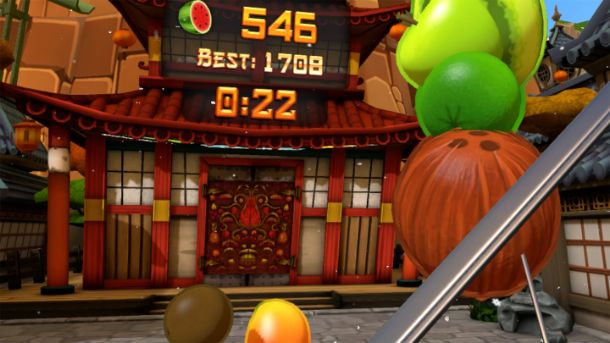 VR-аркада Fruit Ninja VR