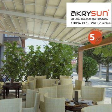PVC 3D PERGOLA KUMAŞLARI