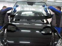 Установка лобового стекла