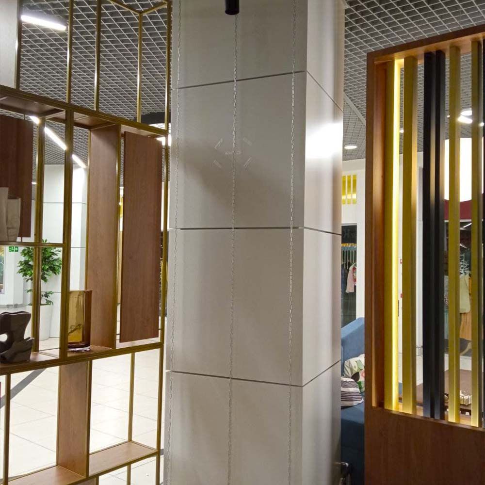 Колонна перед началом работ