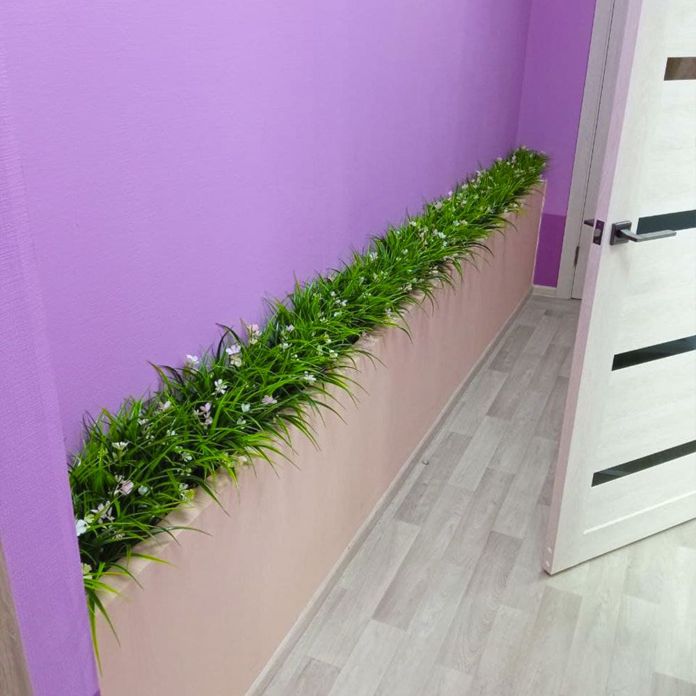 Добавили белых цветов