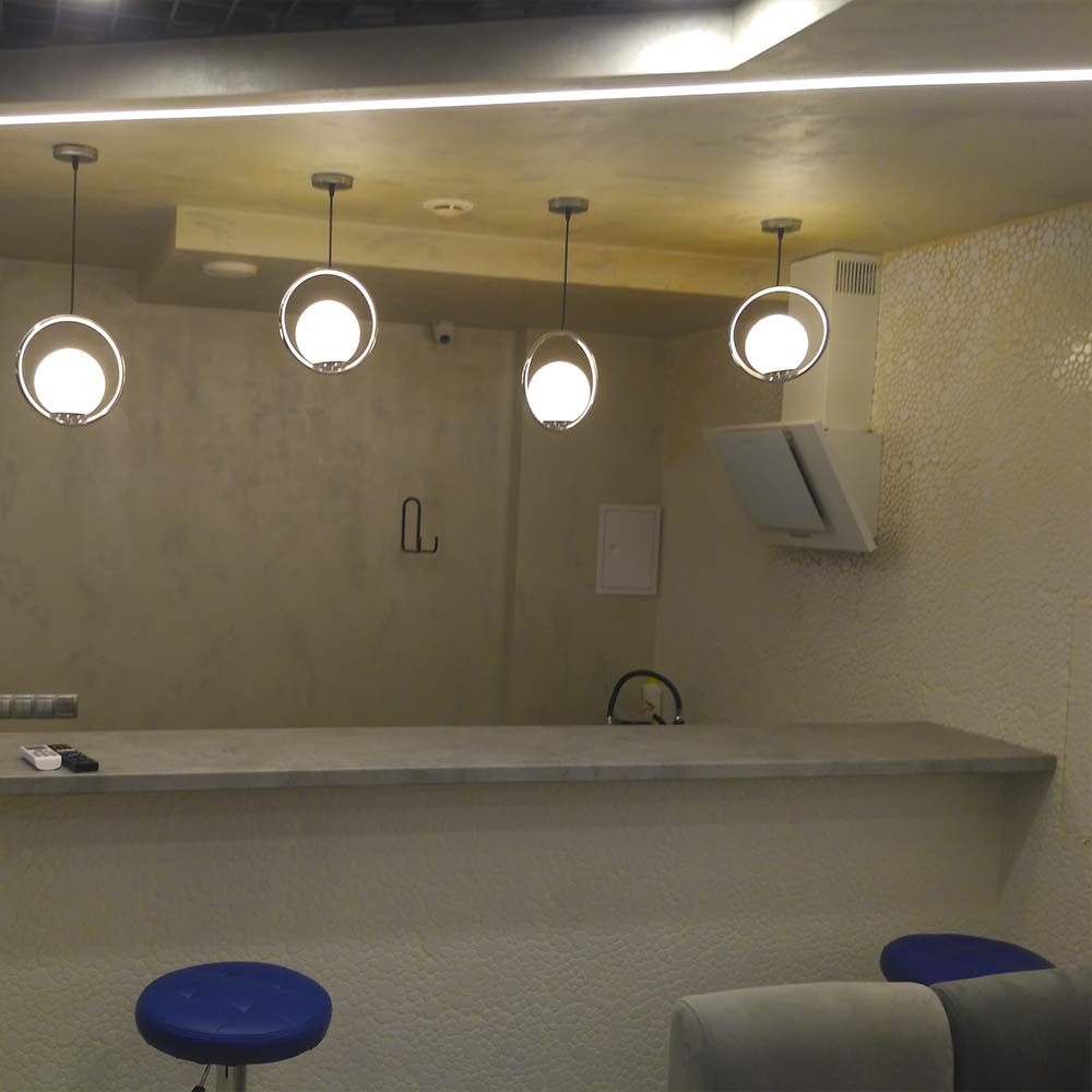 Потолок перед началом работ