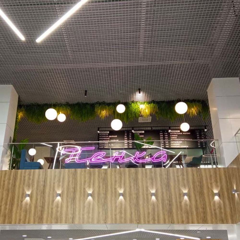 Вид с первого этажа