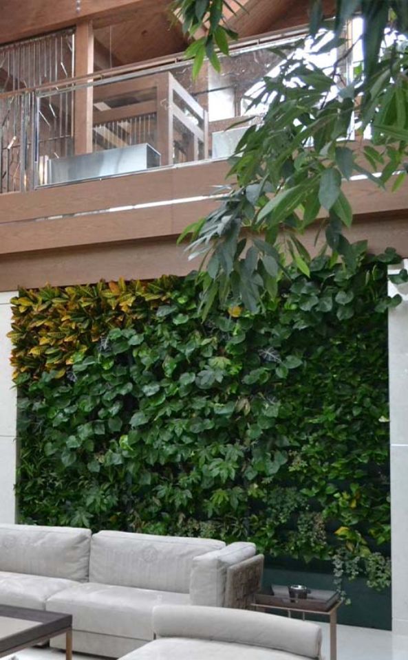 Фитостена Частный дом, Пермь