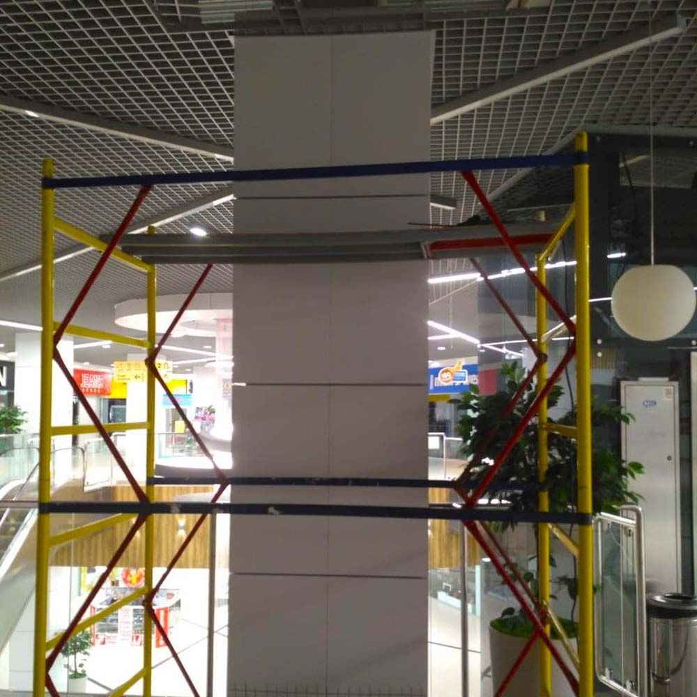 Колонна перед началом работ