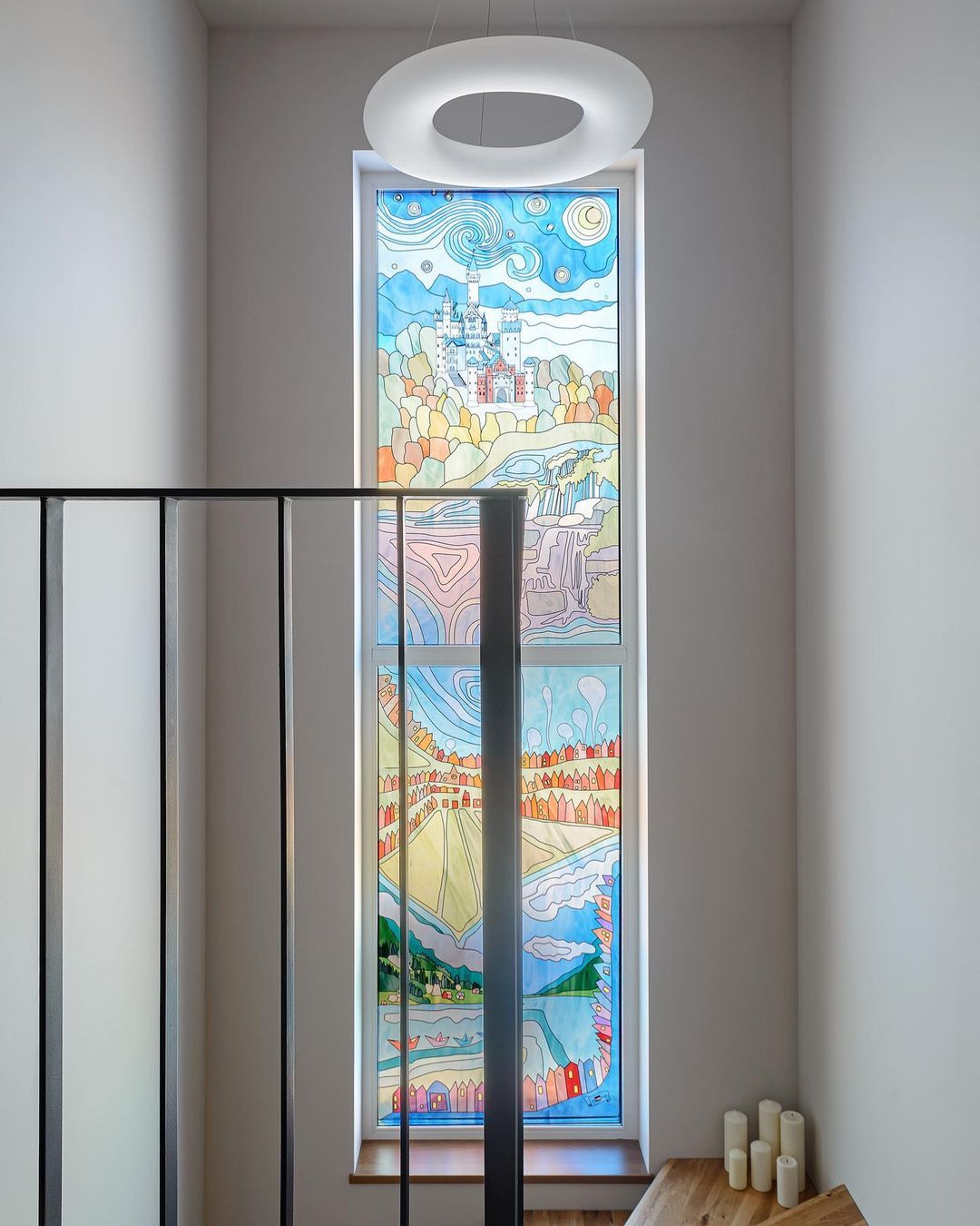 Цифровой витраж. Стеклопакет