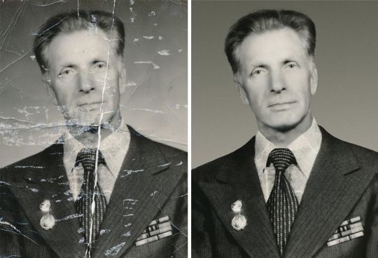 Ретушь старый фотографий