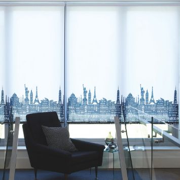 Рулонные шторы с фотопечатью