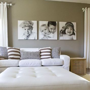 Печать на холсте