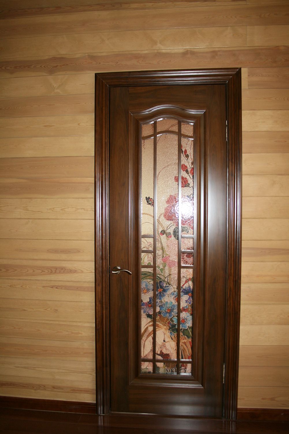 Витраж на рифленом стекле