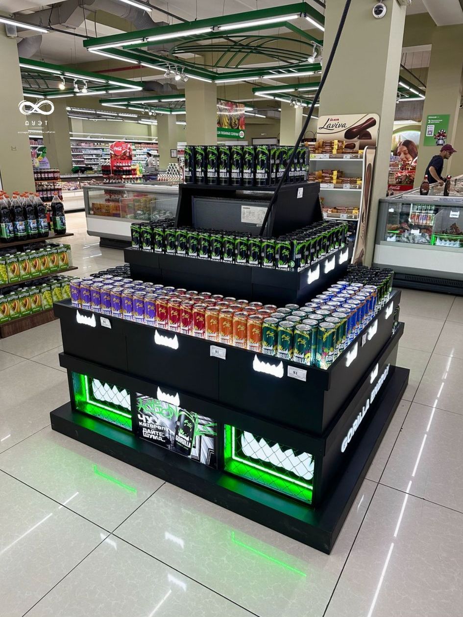 стеллажи Бишкек, неон, производство, бутафория, Бишкек, пенопласт, металл, декор, изделия, инсталляция, неонка бишкек