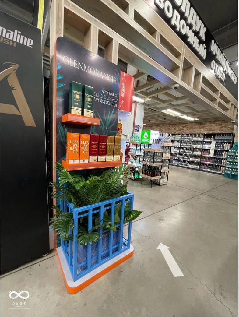 стеллажи, рекламное, производство, бутафория, Бишкек, пенопласт, металл, декор, изделия, инсталляция